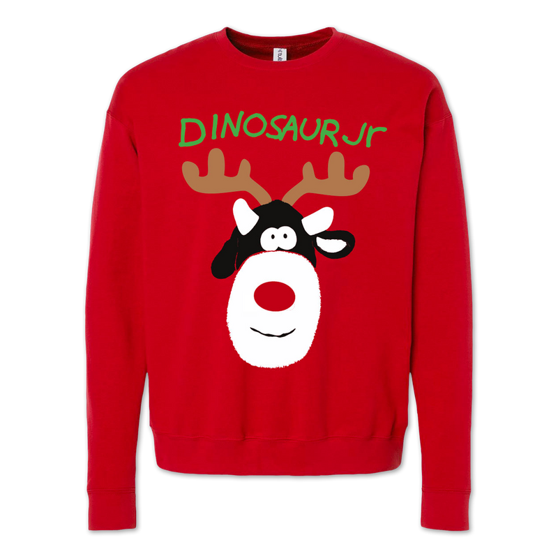 Red Cow Reindeer Sweatshirt
