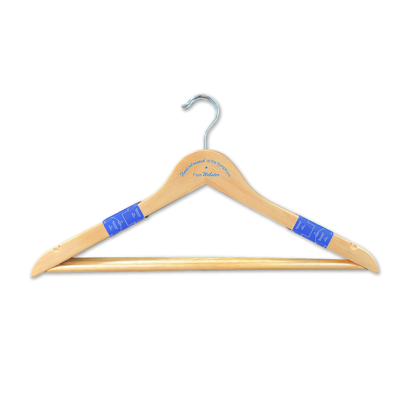 Underdressed at the Symphony Coat Hangers (Set of 3)