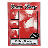 El Rey Theater [Albequerque, NM 3-2-24] Poster SIGNED