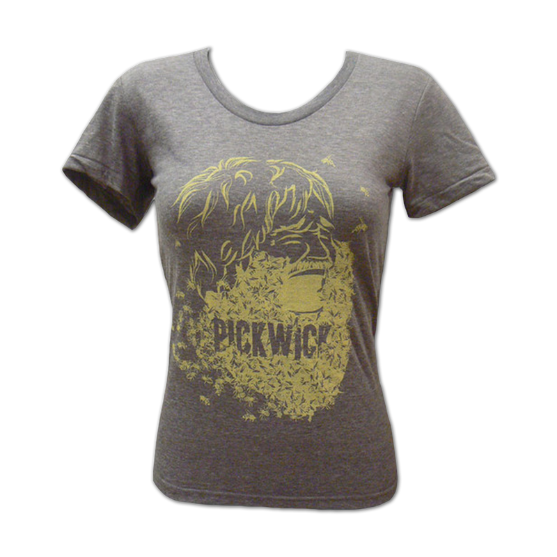Pickwick Girl's Tri-blend Bee Beard T-shirt