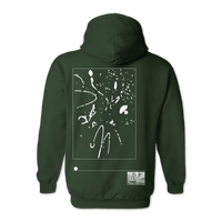 Abstract Logo Pullover Hoodie