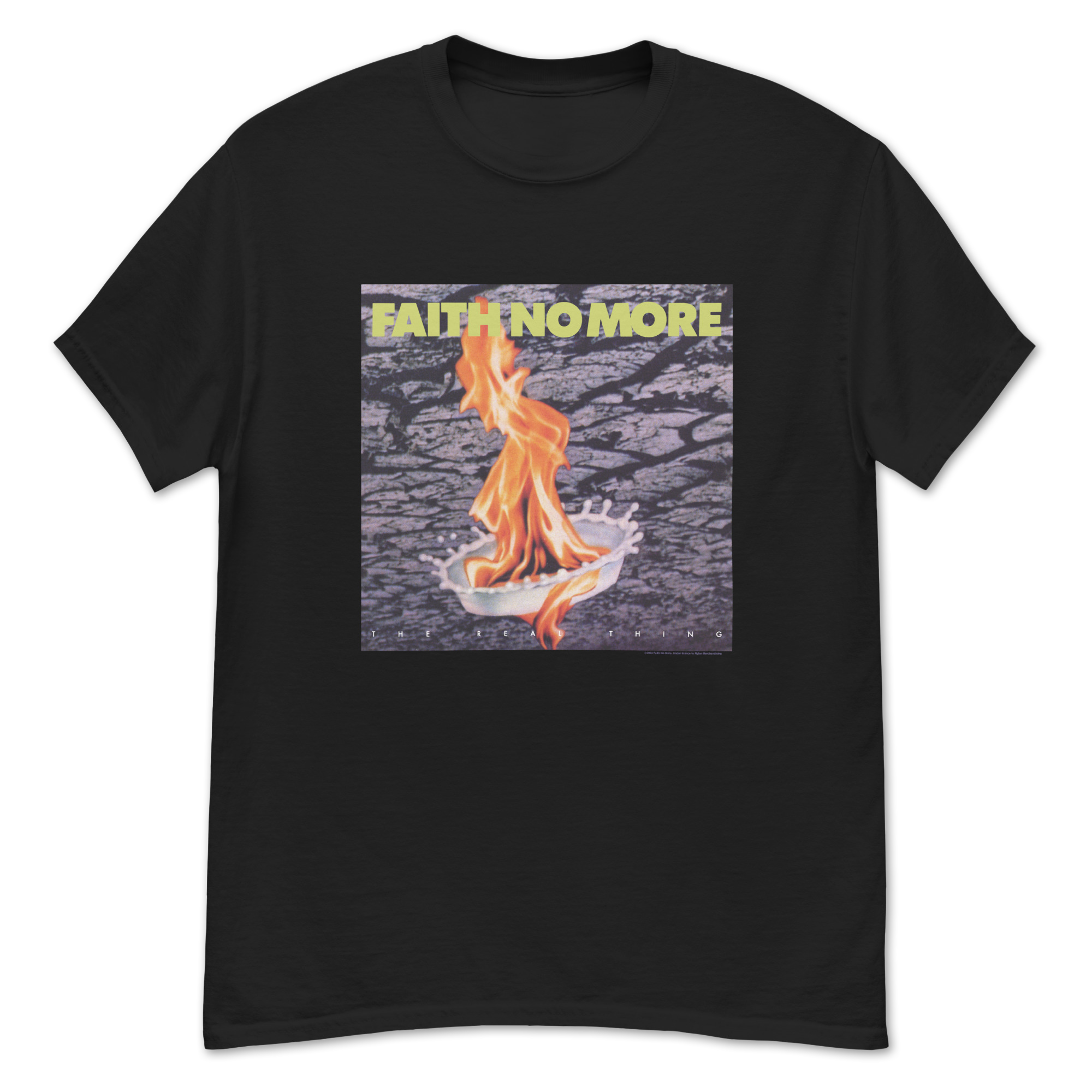 FAITH NO MORE Tシャツ グレー タレントグッズ