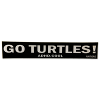 Go Turtles Sticker