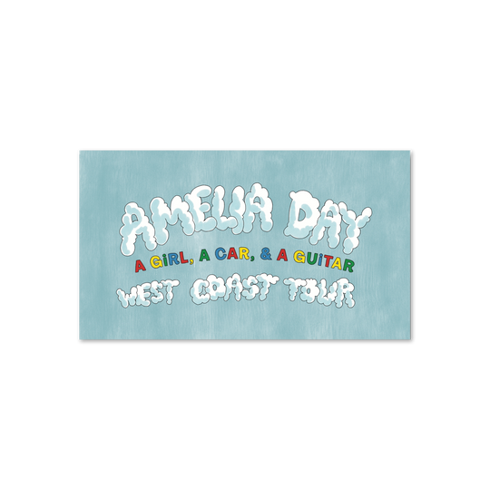 West Coast Tour 2025 Sticker