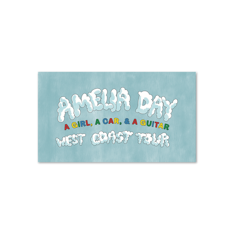 West Coast Tour 2025 Sticker