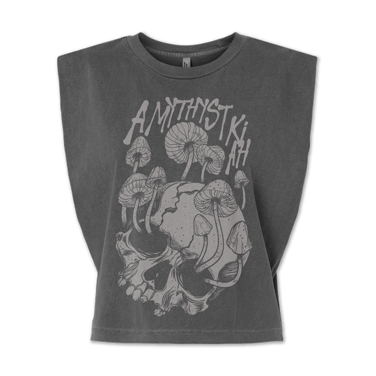 Ladies Sheer Mushroom Muscle Tank