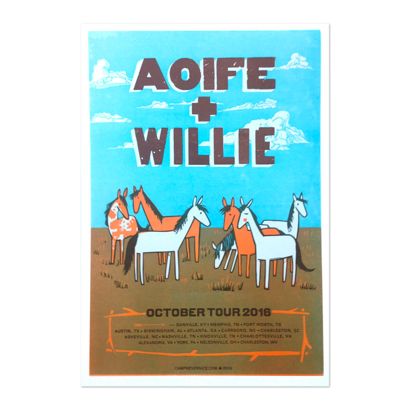 Aoife O'Donovan Fall 2016 Tour Poster