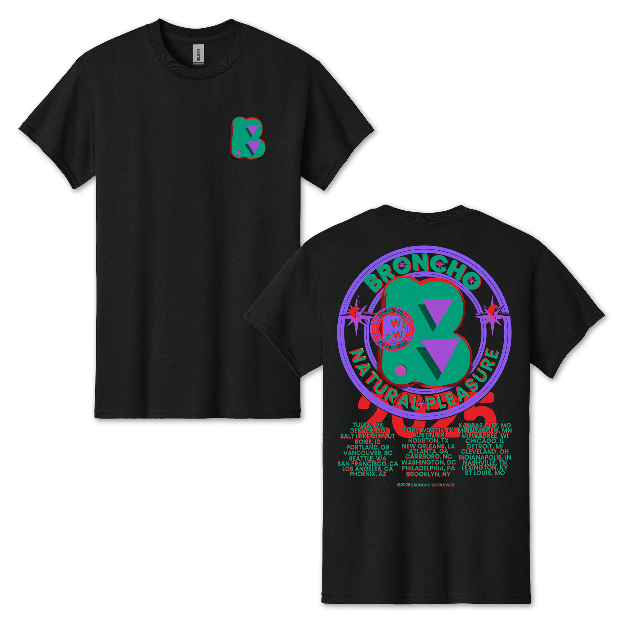 Touring, Inc 2025 T-shirt