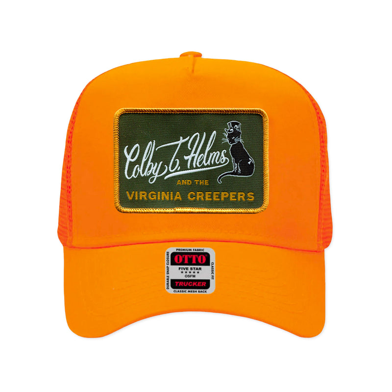 Cat (Orange) Trucker Hat