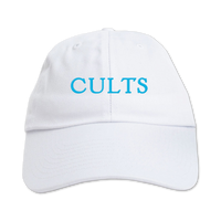 Blue Logo on White Hat