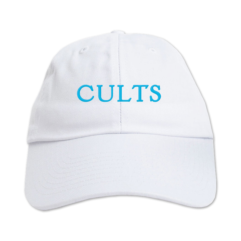 Blue Logo on White Hat