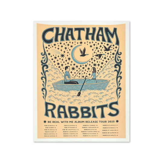 Be Real With Me Release Tour 2025 Poster