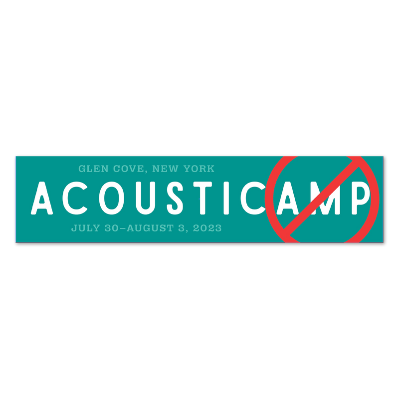 Acousticamp Sticker