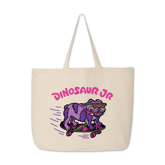 Skateboard Bulldog Tote