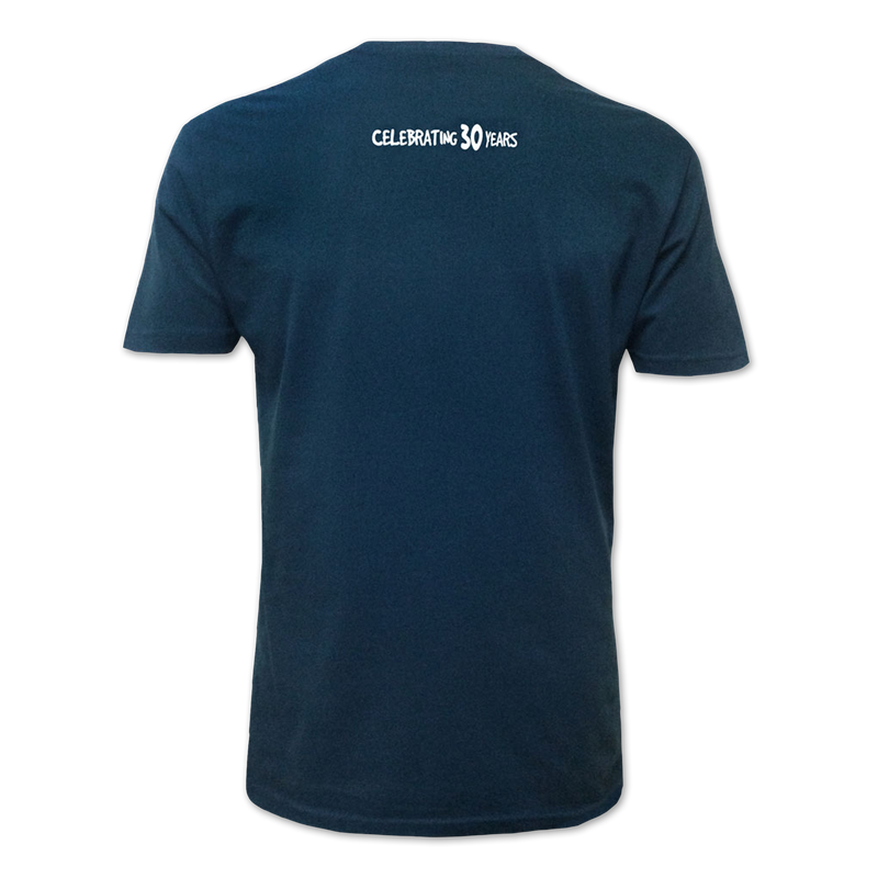 Blue 30th Anniversary T-shirt