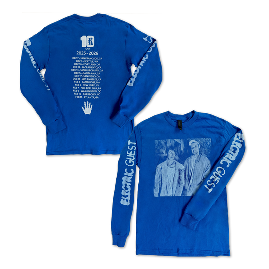 10k 2025-2026 Tour L/S (Blue) T-shirt