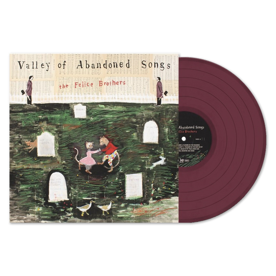 Valley of Abandoned Songs (Burgundy) Vinyl LP