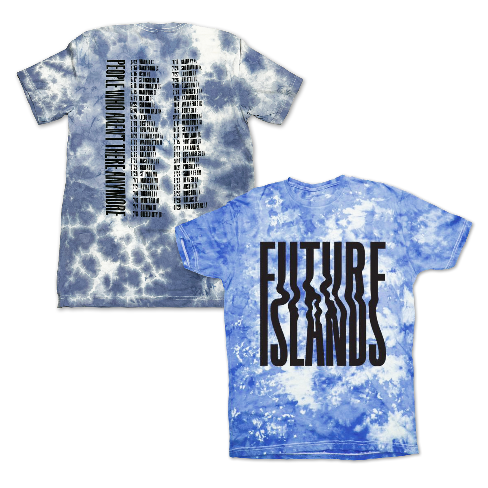 Logo (Tie-Dye Blue) T-shirt – Kung Fu Merch