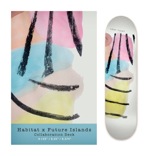 Future Islands x Habitat Skateboard Deck