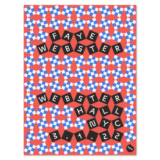 Webster Hall [3-1-22, New York, NY] Poster