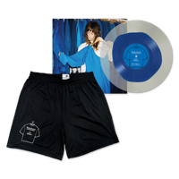 Blue/White LP + Shorts Fan Pack