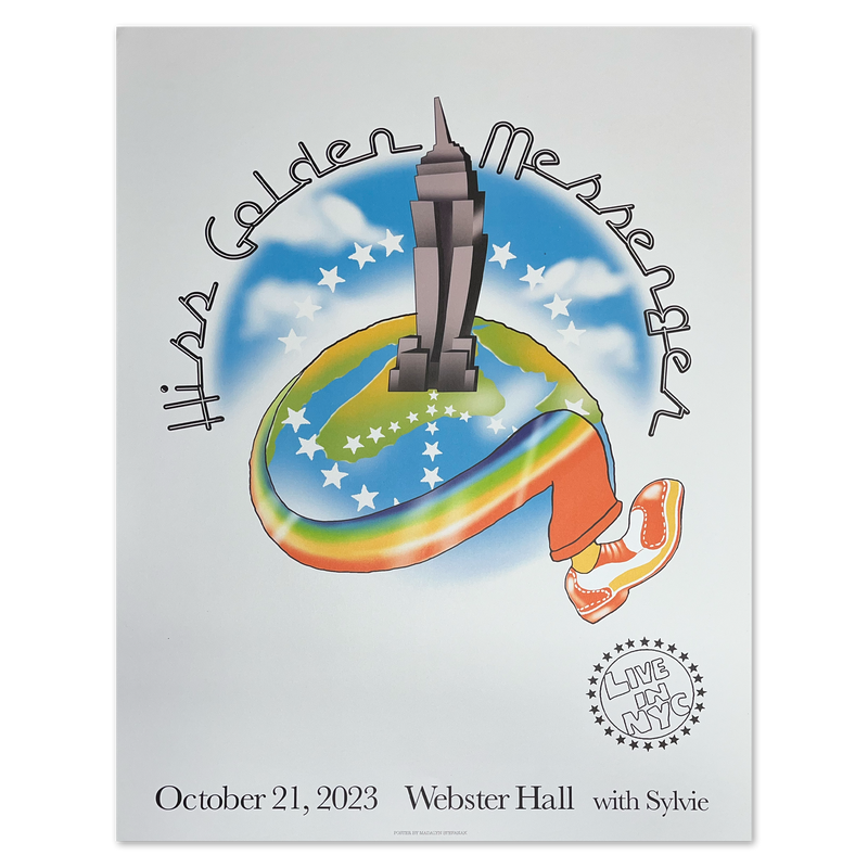 Webster Hall (10-21-23, NYC, NY) Poster