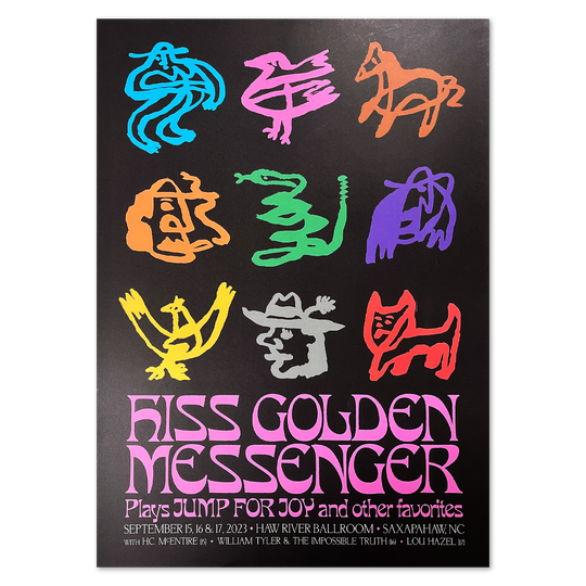 Haw River Ballroom (Sept 15-17, 2024 Saxapahaw, NC) Poster