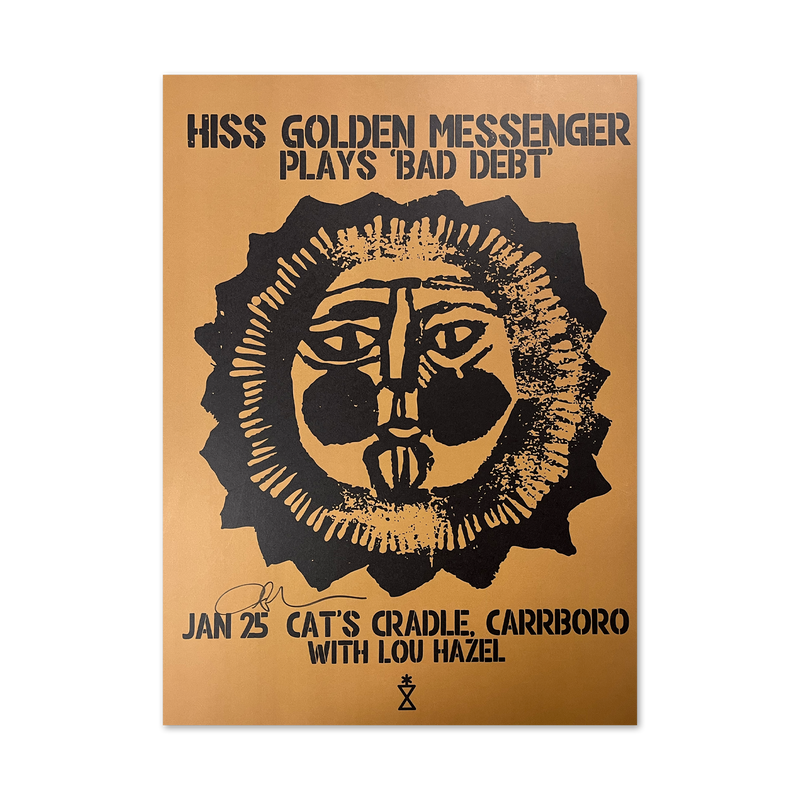 Cat's Cradle (1-25-25 Carrboro, NC) Poster SIGNED