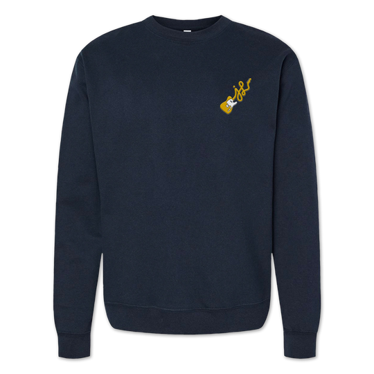 Guitar Pullover Sweatshirt