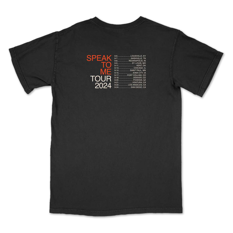 Speak To Me Fall Tour 2024 T-shirt