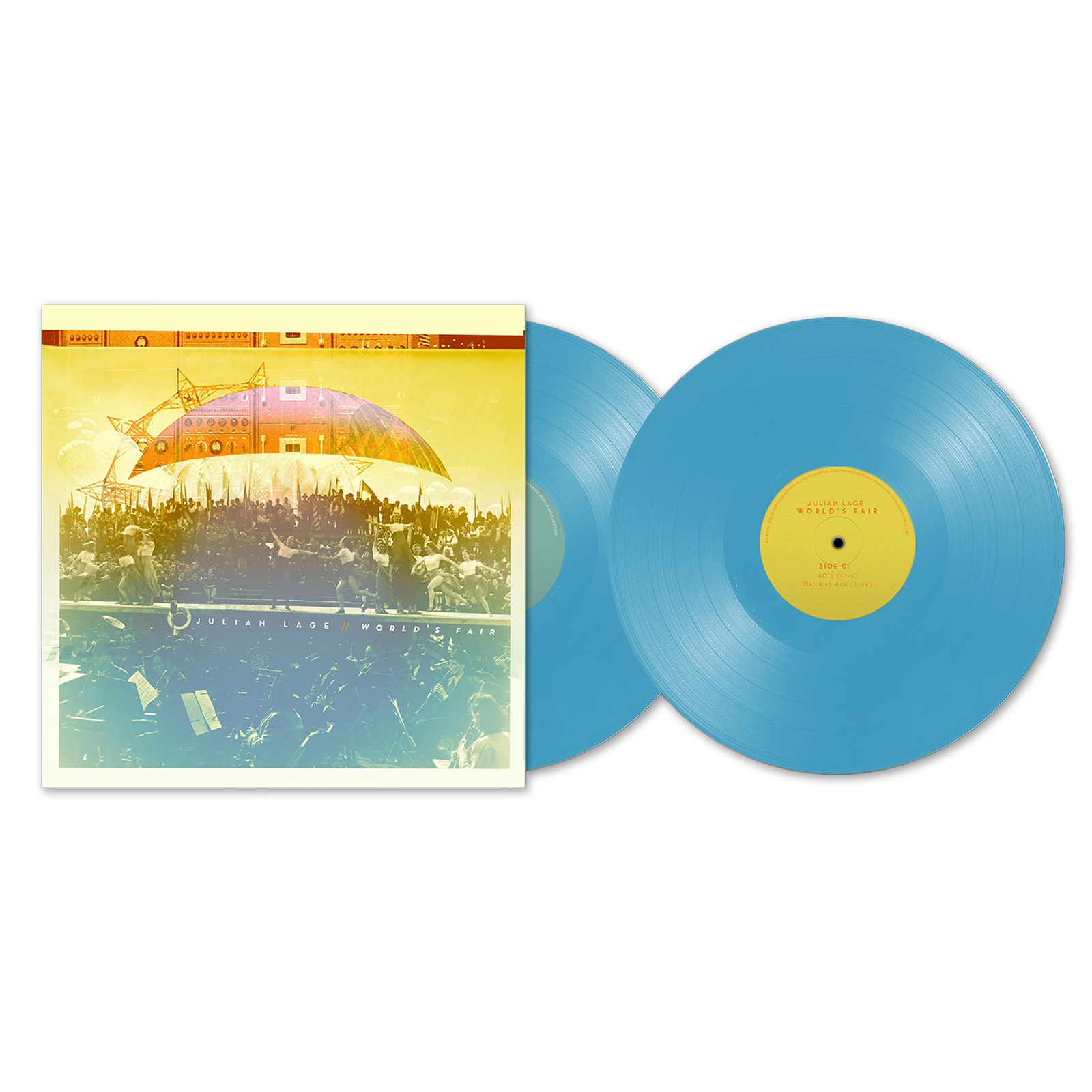 World's Fair 10th Anniversary Edition (Blue) Vinyl 2xLP – Kung Fu World's Fair 10th Anniversary Edition (Blue) Vinyl 2xLP – Kung Fu