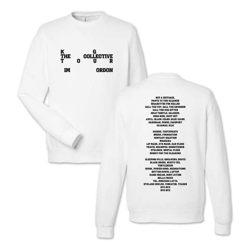 The Collective (White) Pullover Sweatshirt