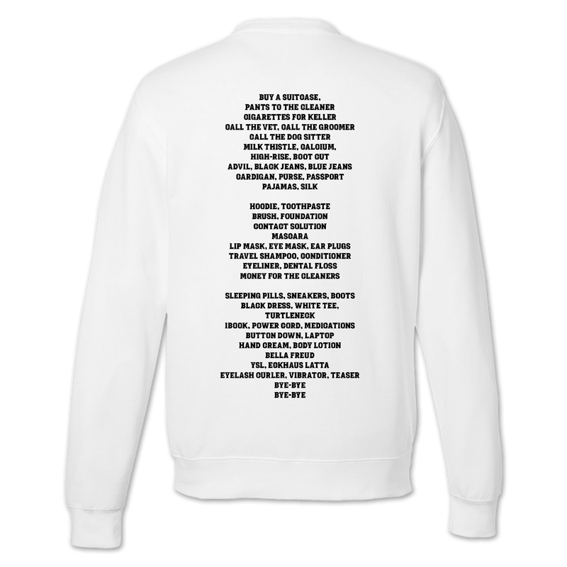 The Collective (White) Pullover Sweatshirt