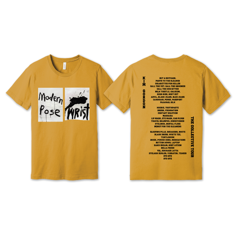 Modern Pose Wrist (Mustard) T-shirt