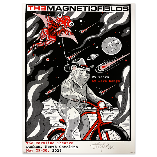 Carolina Theatre [May 29-30, 2024 Durham, NC] Poster (Signed Option Available)