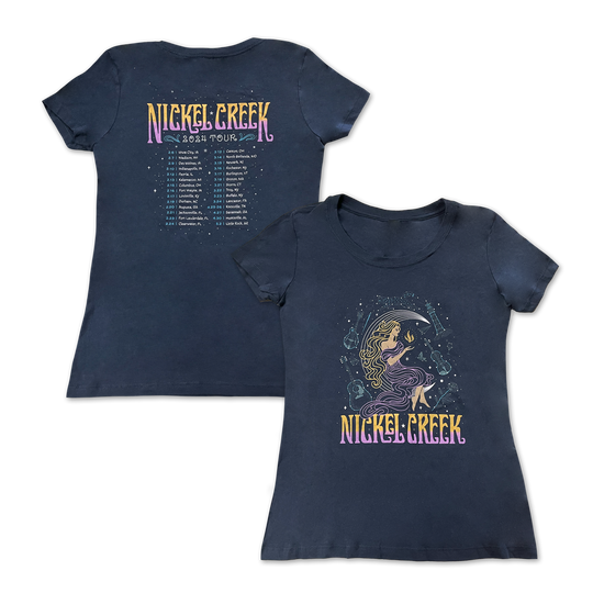 Womens Stars w/ Tour Dates T-shirt