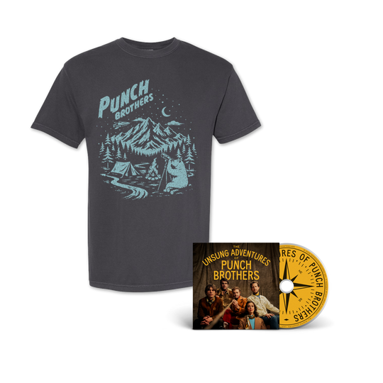 The Unsung Adventures of Punch Brothers CD / Tee Bundle