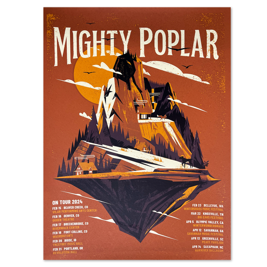 On Tour Spring 2024 Poster