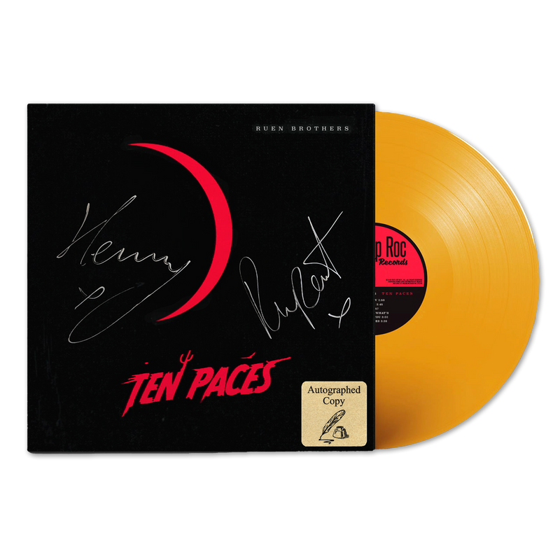 Ten Paces Vinyl LP SIGNED