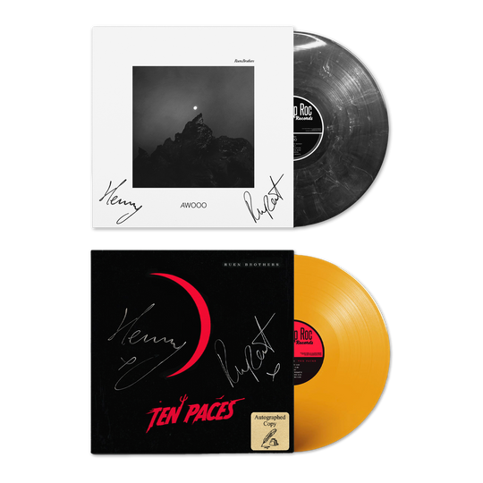 Signed ‘Awooo’ + ‘Ten Paces’ LP Bundle