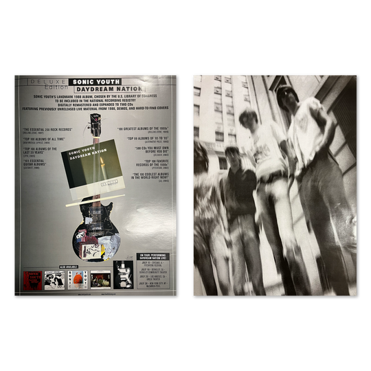 Daydream Nation Deluxe Edition 2-sided Promo Poster