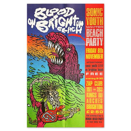 Sonic Youth Vintage Deadstock – Kung Fu Merch