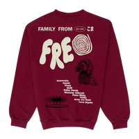 Fam From Freo (Red) Crewneck Sweatshirt