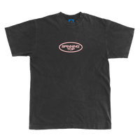 Oval Faded (Black) T-shirt