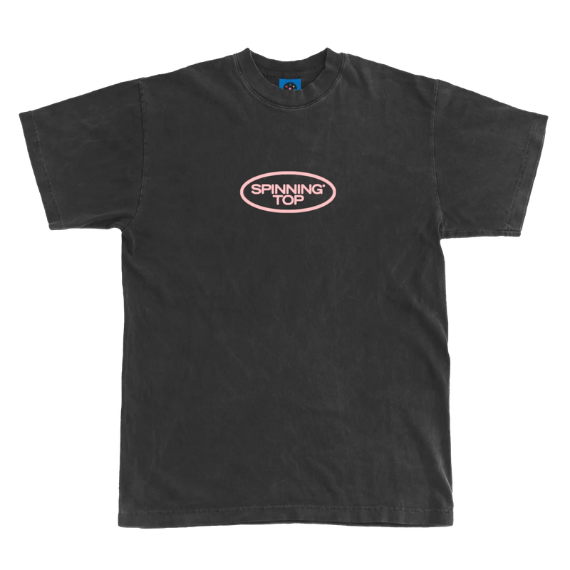 Oval Faded (Black) T-shirt