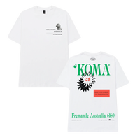 Koma Dawg (White) T-shirt