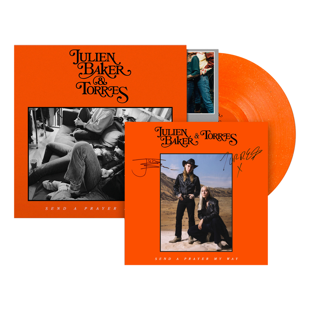 Julien Baker x TORRES Send A Prayer My Way (Glitter Crush) Vinyl LP SIGNED