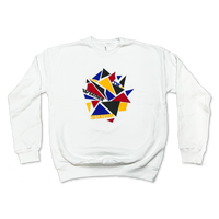 Mirror (White) Crewneck Sweatshirt
