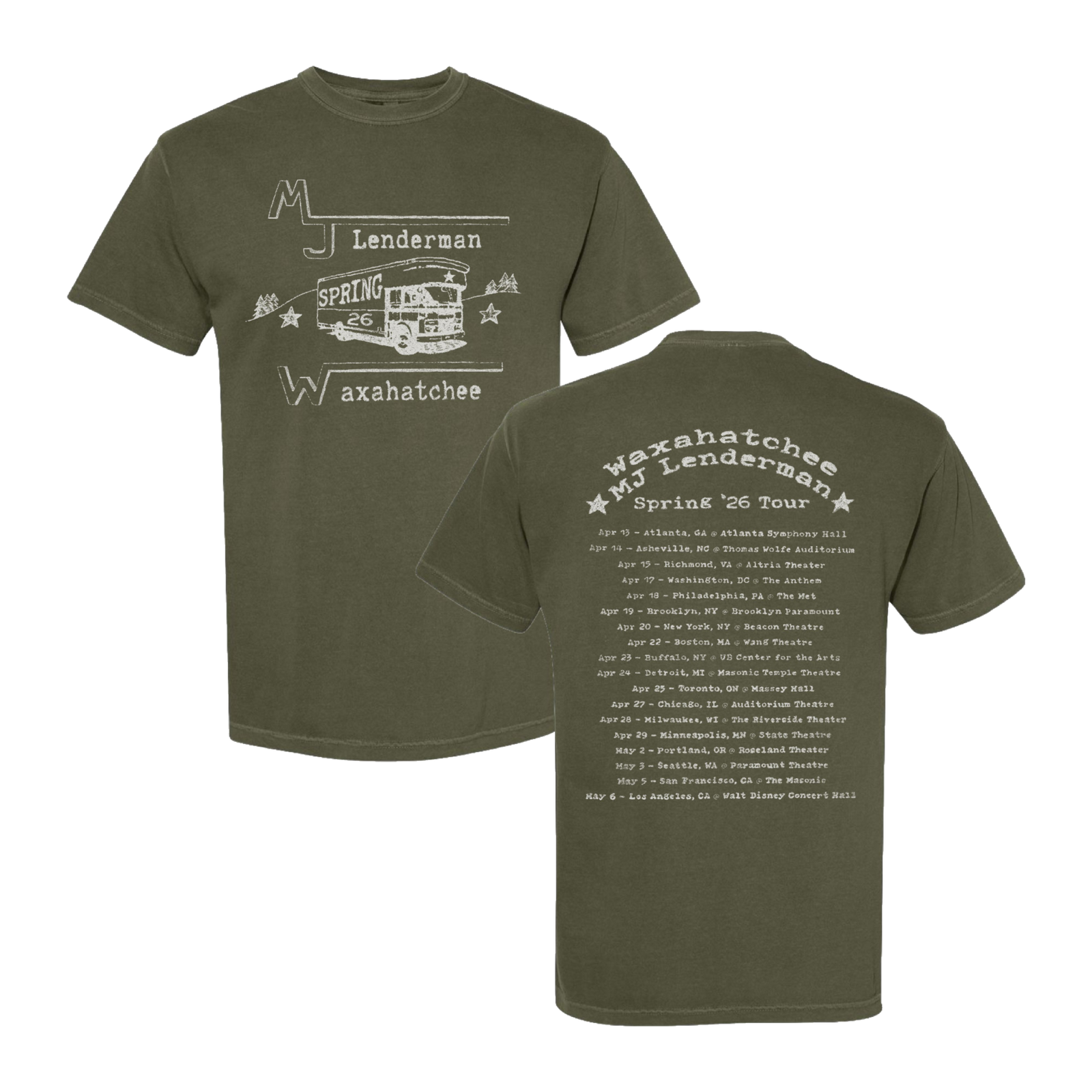 Tour 2026 S/S T-shirt – Kung Fu Merch