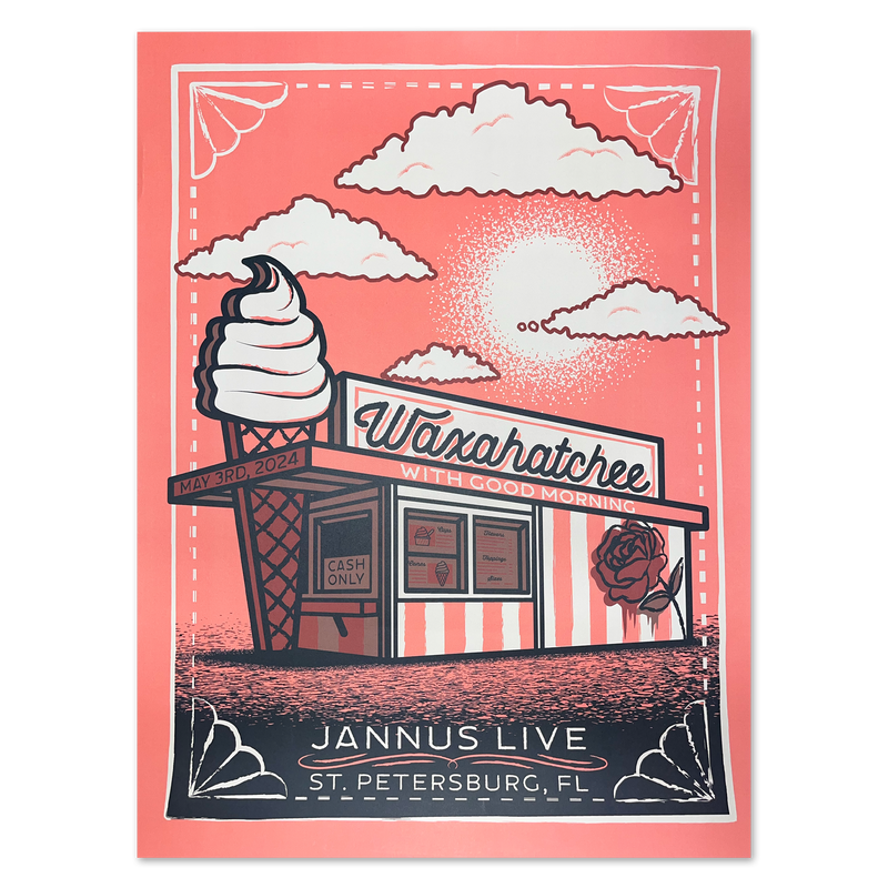 Jannus Live (5-3-24 St. Petersburg, FL) Poster